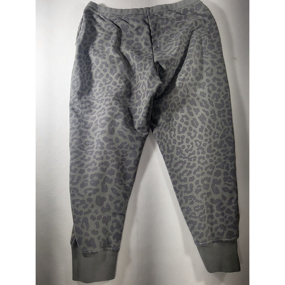 Nike Gray Leopard Print Track Pants